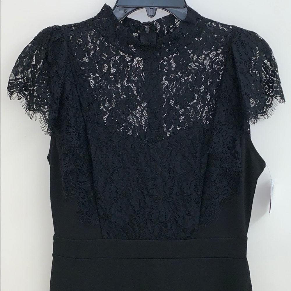 Black Lace Formal Dress